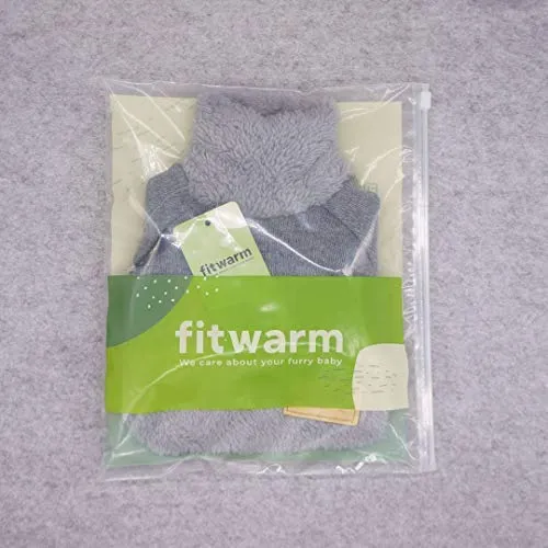 Fitwarm - Ropa de invierno para perro, cuello de tortuga, color rosa