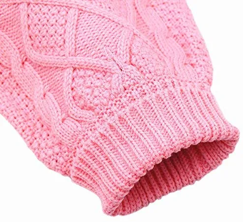 Mihachi – Sudadera para perro, abrigo de invierno, ropa clásica de punto para clima frío