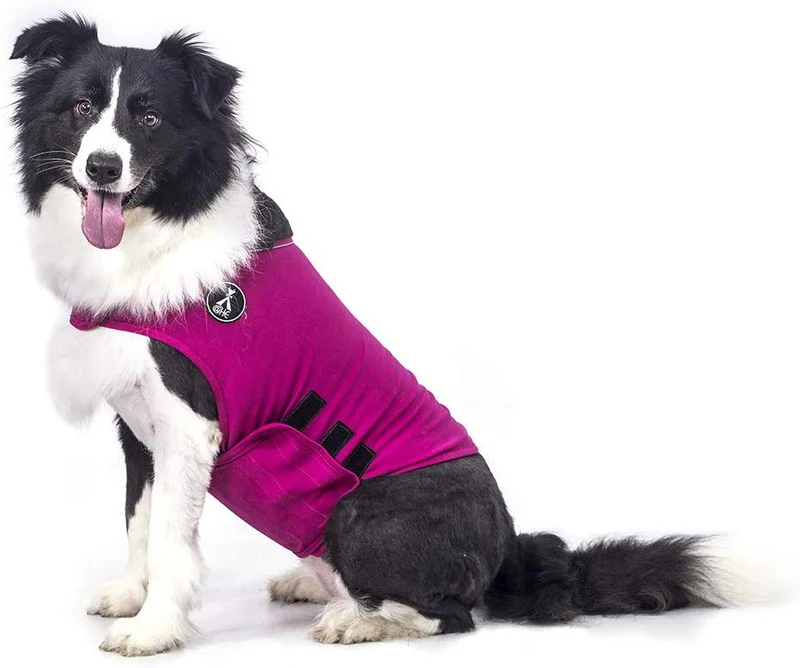 X@HE - Chaleco de alivio de ansiedad para perro, chaleco para mantener la comodidad, chaleco para perros de talla XS, M, L, XL, azul marino, gris, rosa, rojo y camuflaje