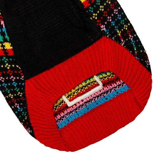 KOOLTAIL suéter de Navidad para perro, suéter de unicornio, suéter de argyle cálido y suave para mascotas, suéteres feos de ganchillo de punto para cachorro de perro