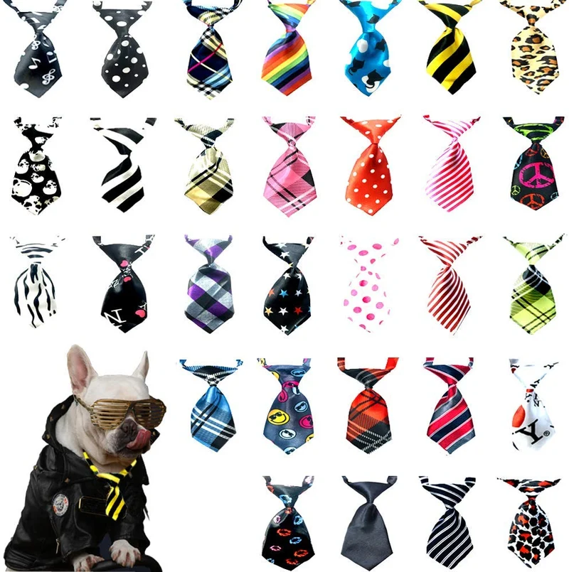 Corbata de perro pequeño para mascotas Victorshunshun tfd001 2019 nuevo diseño para perros gatos y cualquier mascota pequeña, incluye 30 unidades diferentes estilos de hermosos lazos para gatos y perros