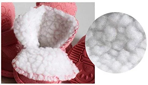URBEST botas para perros con velcro, 2 pares, color marrón