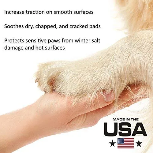 Crema natural para agarre para patas, para perros con fórmula natural y orgánica (2 onzas)