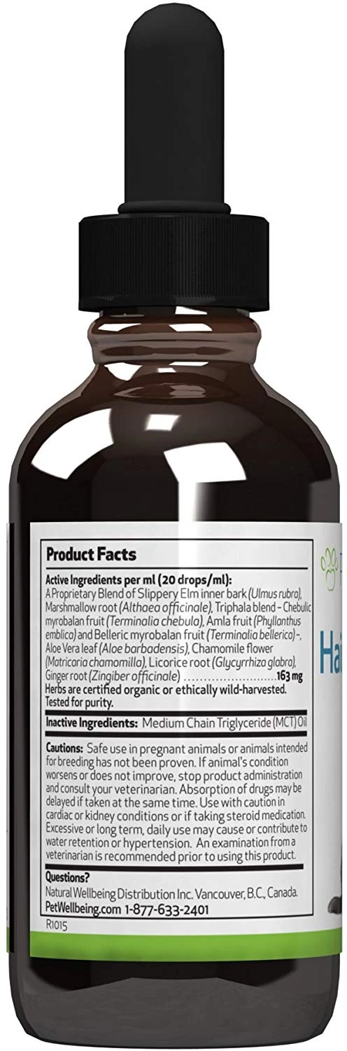 Pet bienestar – Hairball de oro para gatos – Gestión de Hairball naturales para gatos – 2OZ (59ml)