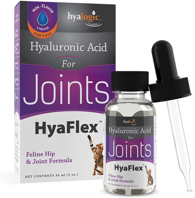 hyaflex Oral ha para gatos, Feline Hip & Fórmula conjunta, 1 onza