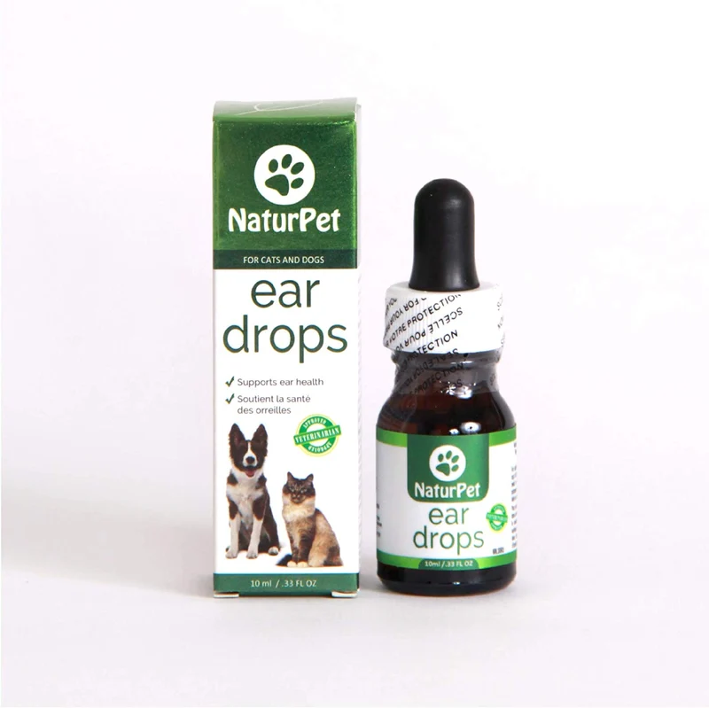 naturpet gotas | Natural Infección Medicina para perros | Oreja Los ácaros Gatos | perro oreja Limpiador | Cat Ear Cleaner | ayuda a con cera, la levadura, prurito & los malos olores