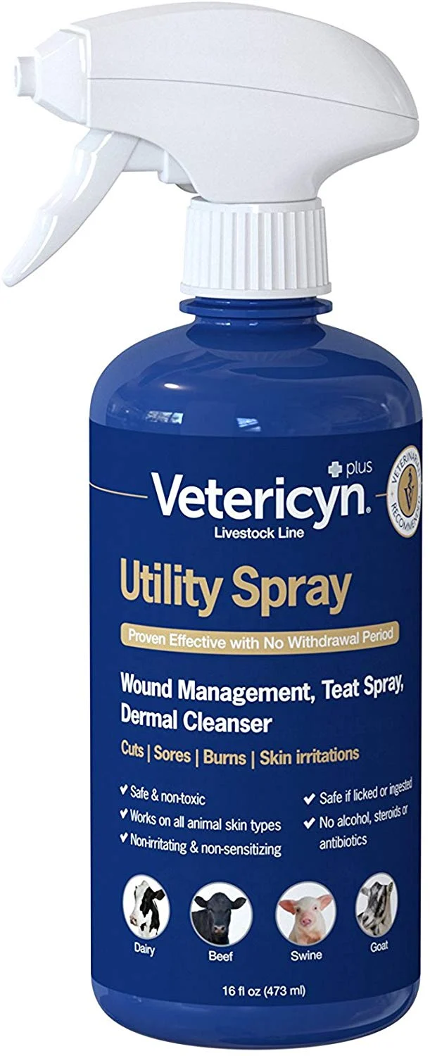 Vetericyn Plus Utility pulverizador 16 oz