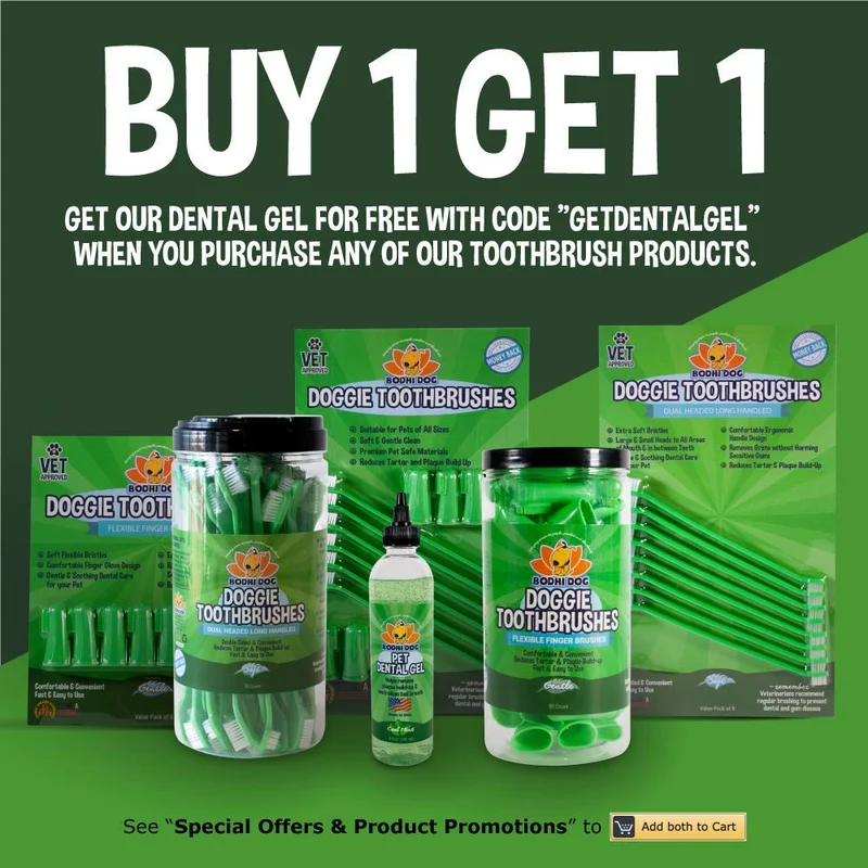 Bodhi Dog Pet Gel dental | Eliminador de placa y ambientador de aliento | Pasta de dientes para perros y gatos | 8oz | Fabricado en Estados Unidos