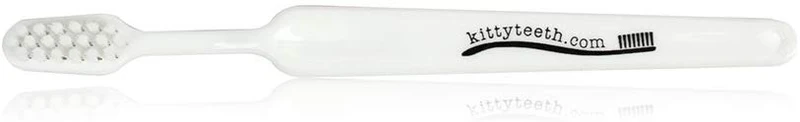 Pet cepillo para polvo de dientes Advanced Oral Higiene Dental Care & cepillo para polvo pequeño de perfil bajo cerdas Head