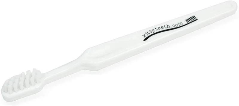 Pet cepillo para polvo de dientes Advanced Oral Higiene Dental Care & cepillo para polvo pequeño de perfil bajo cerdas Head