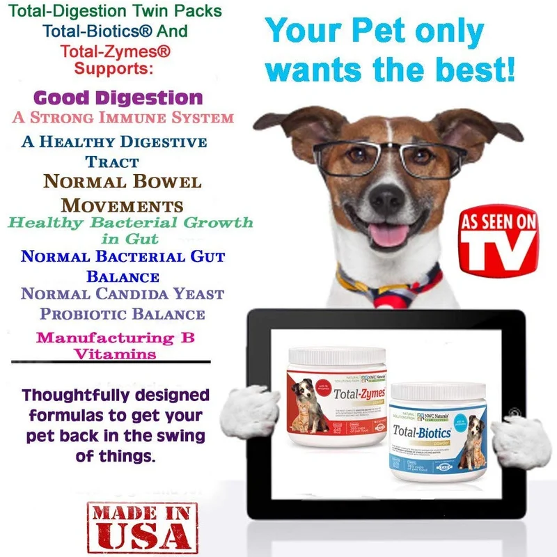Original total-digestion individual Pack One total-biotics One total-zymes 228 mm cada