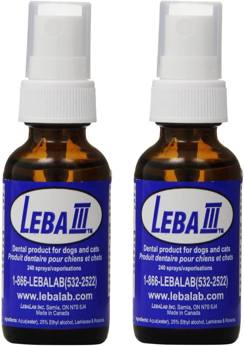 Leba III Pet Dental Spray – 2 Pack