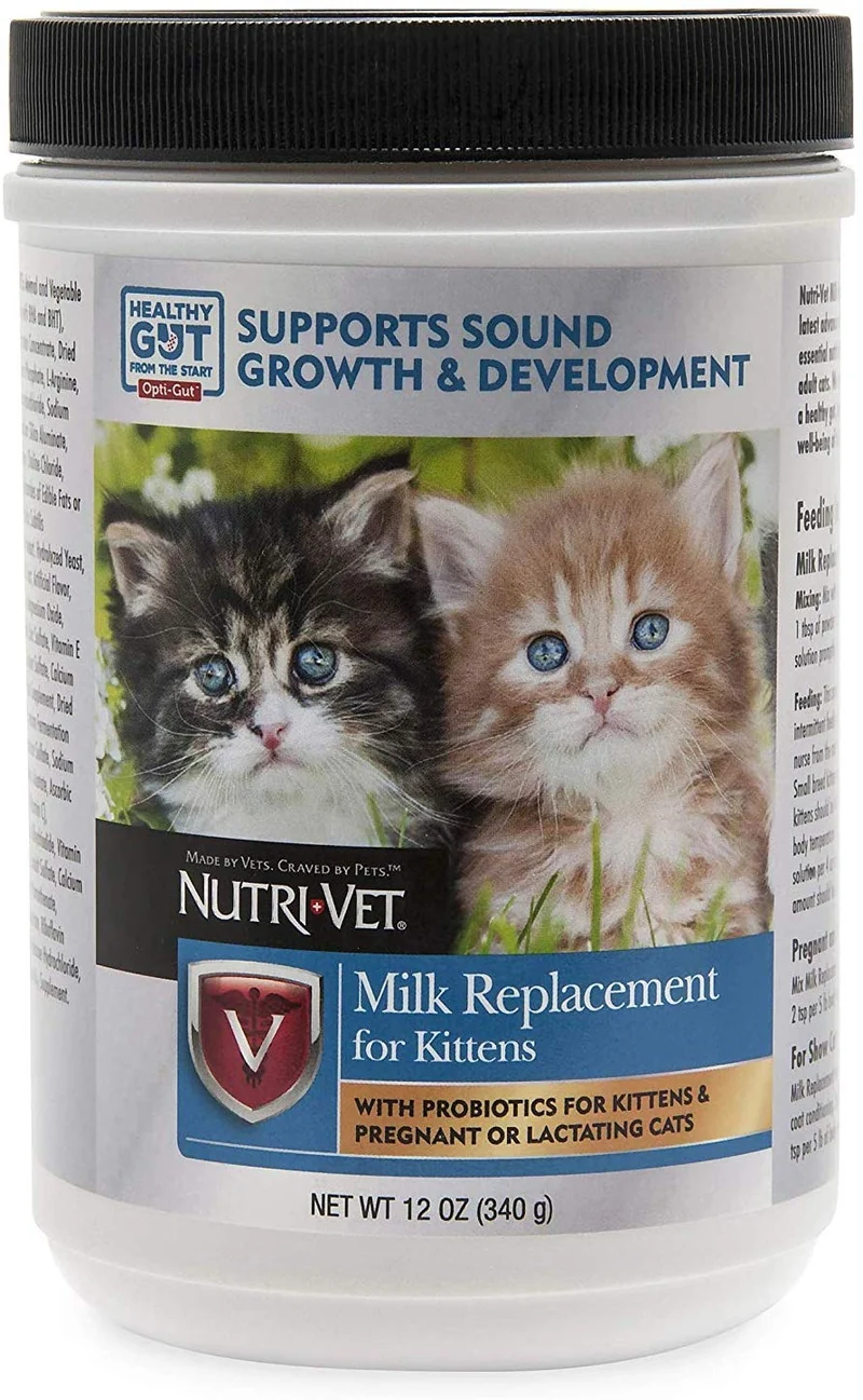 Recambio de leche Nutri-Vet para gatitos con probióticos