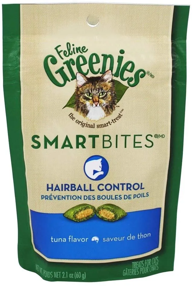 smartbite Hairball Atún gato Treat