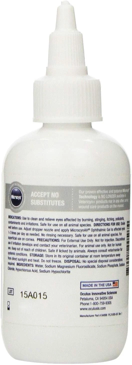 microcynah ophthalmic Gel