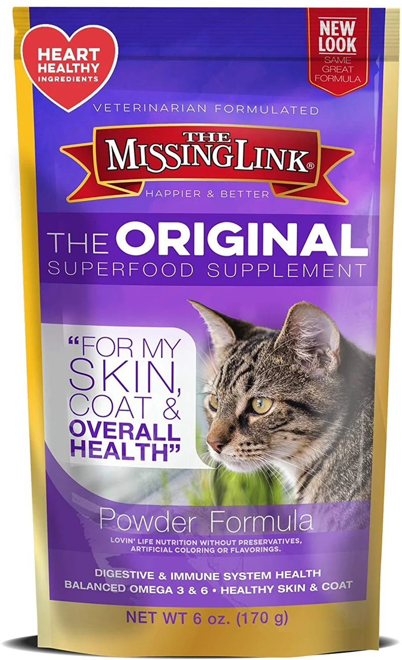 The Missing Link Supplements with Balanced Omegas and Heart Healthy Fresh Ground Flaxseed in Unique Formulas: Hip & Joint, Skin & Coat, Senior, Puppy & Overall Health – All Natural & Non-GMO