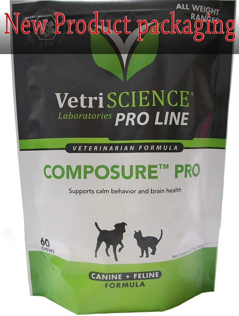 Vetri Ciencia compostura Pro Bite Sized Chews – Calming Suplementos para perros y gatos