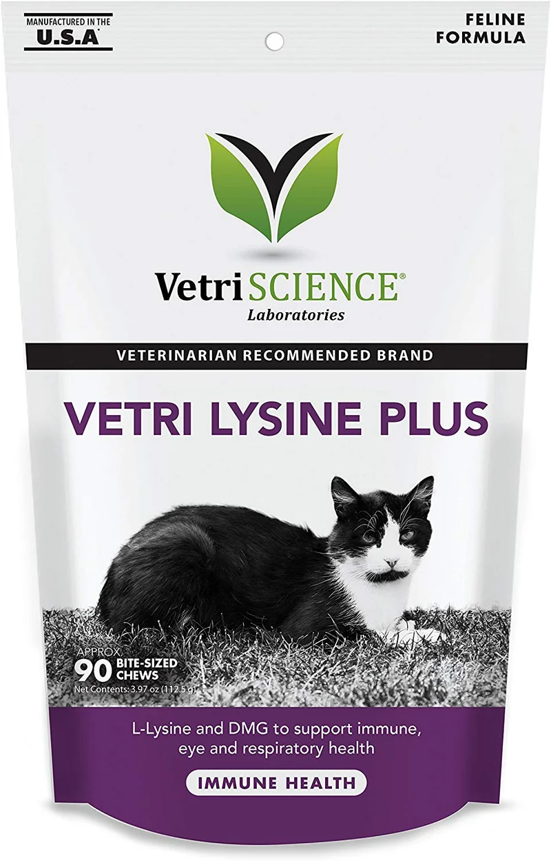 Vetri Lisina 90 Chews, paquete de de 1
