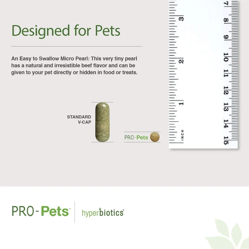 Probióticos PRO-Pets para perros y gatos: Probiótico de liberación del tiempo para la salud de su compañero (perro o gato) – Muy fácil de tragar – 6 colas – 15 veces más supervivencia que otros – suplemento superior para mascotas