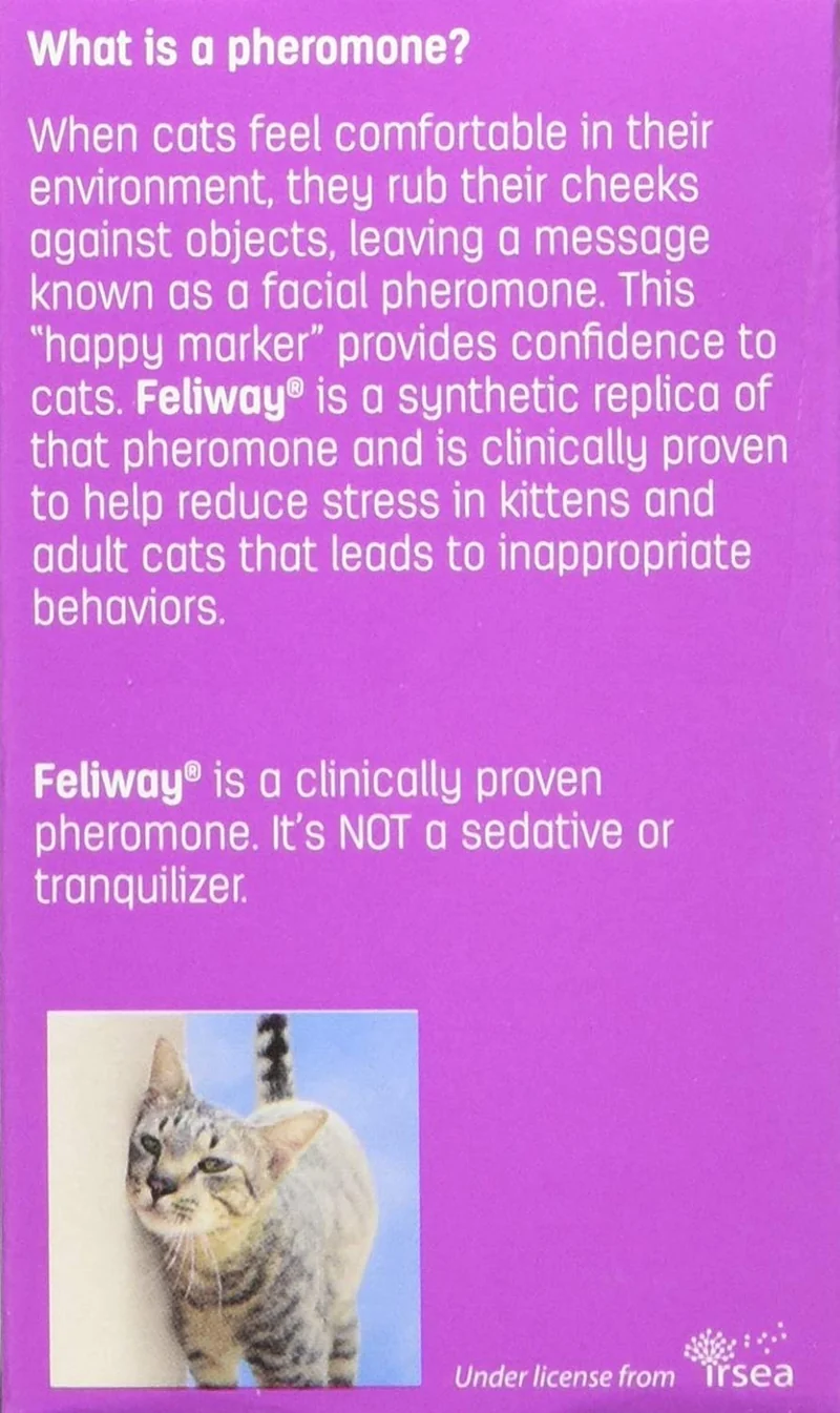 Recambio de difusor para gatos Ceva Feliway, enchufable