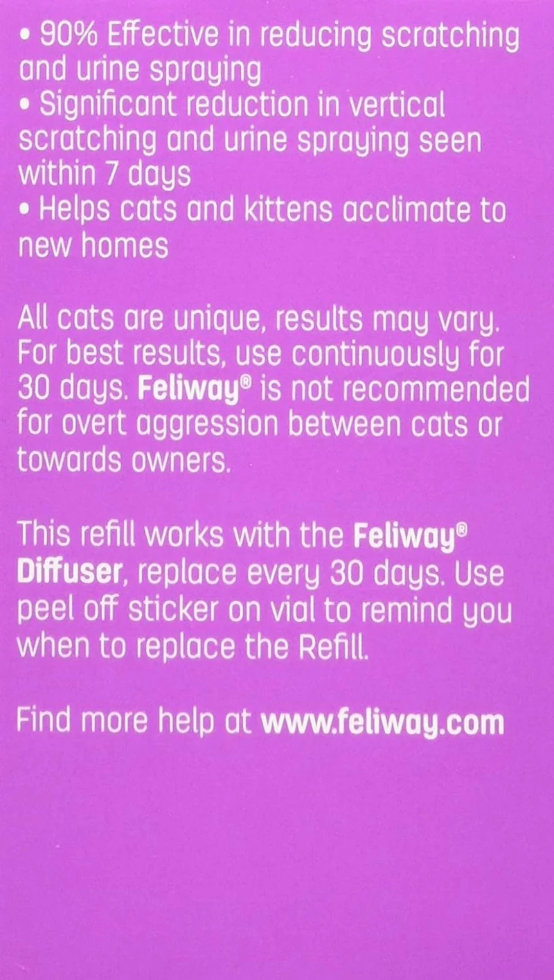 Recambio de difusor para gatos Ceva Feliway, enchufable