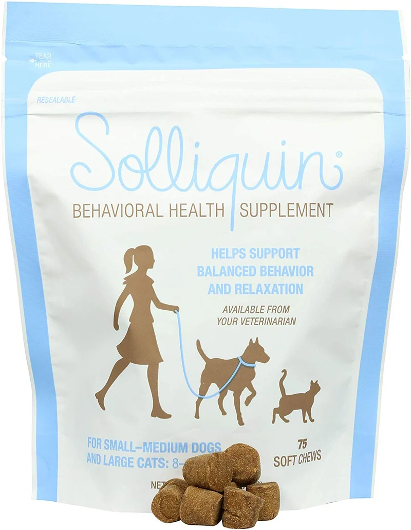 Solliquin Soft Chews 75 Ct para SM a Med Perros/Gatos Grandes