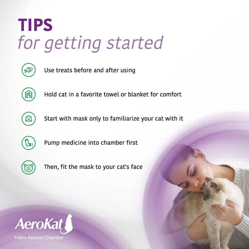 Aerokat cámara aplicadora de aerosol para gatos