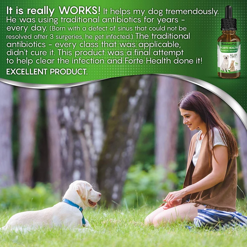 Herbal Alternative Medicine/Fast Imunne Activator/Broad-Spectrum Drops for Pets/Natural Pet Supplement Premium Quality/Natural Treatment with PAU D'Arco, Cranberry, Clove, Olive Leaf, Echinace
