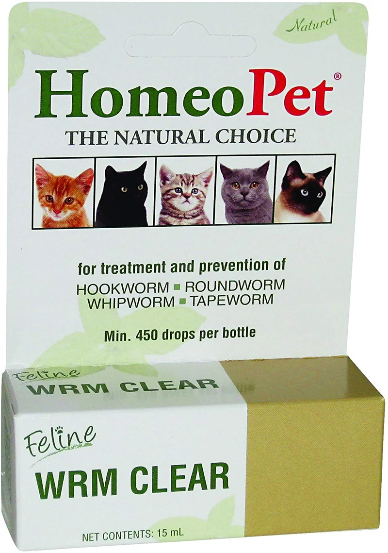 HomeoPet WRM Clear