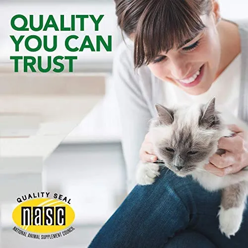 Vet's Best Cat Hairball Relief Digestive Aid| Vet Formulated Hairball Support Remedy | Classic Chicken Flavor