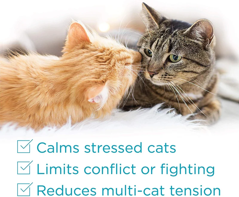 Comfort Zone - Juego de difusores para gatos (2 unidades, 3 difusores y 6 recambios)