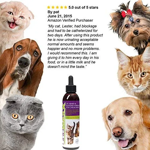 UroMAXX Urinaria Tract, Kidney & Bladder Fórmula para gatos y perros 6oz