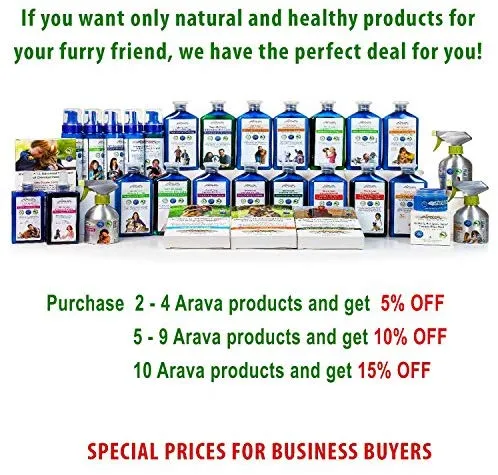 Toallitas de ojos para mascotas Arava – para perros, gatos, cachorros y gatitos – 100 unidades – Natural y aromaterapia medicada – Elimina la suciedad y la descarga – Evita las manchas de desgarro y las irritaciones – Suave y suave
