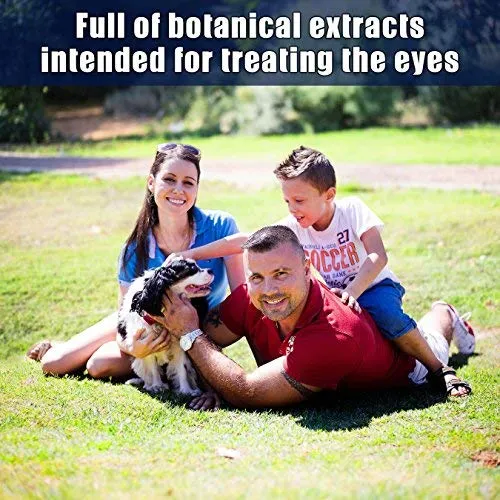 Toallitas de ojos para mascotas Arava – para perros, gatos, cachorros y gatitos – 100 unidades – Natural y aromaterapia medicada – Elimina la suciedad y la descarga – Evita las manchas de desgarro y las irritaciones – Suave y suave