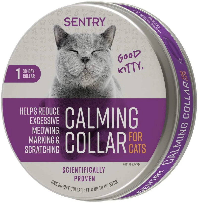 Sentry Calming Collar para gatos 1 ct