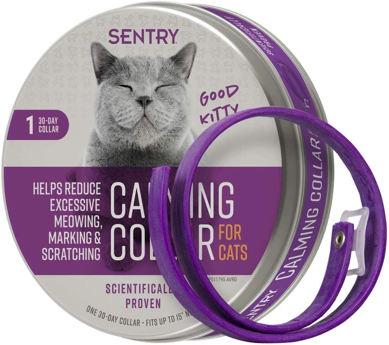 Sentry Calming Collar para gatos 1 ct