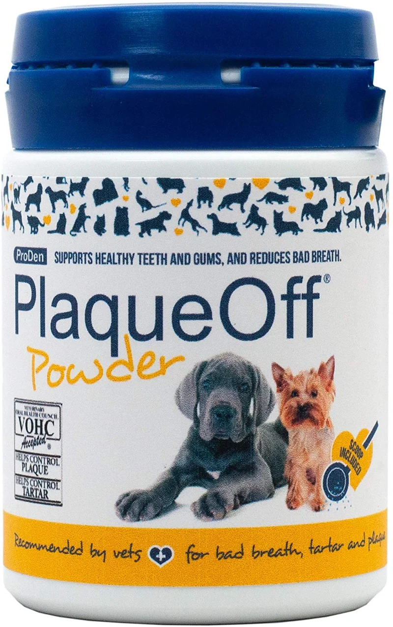 Proden PlaqueOff Cuidado dental para perros y gatos, 2.12 oz