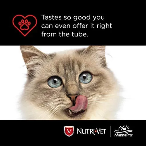 Nutri-Vet Feline Natural Oil Hairball Paw-Gel Chicken Flavor 3oz