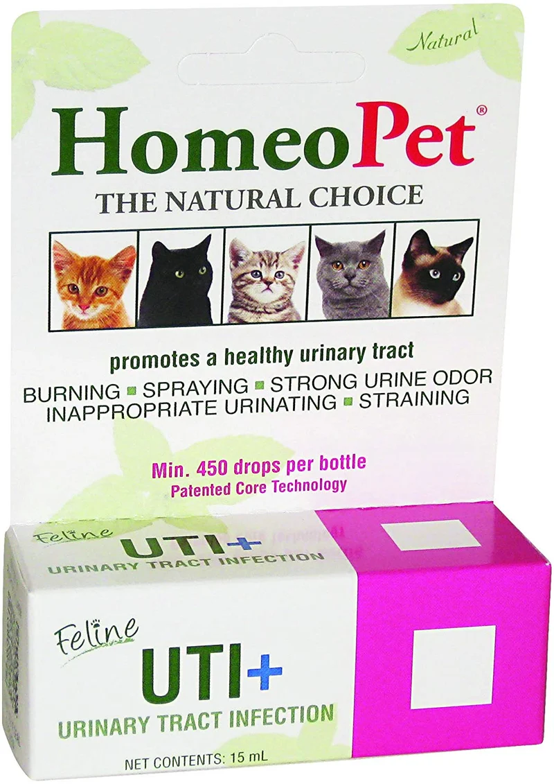 HomeoPet Feline Urinary Tract Infection Supplement