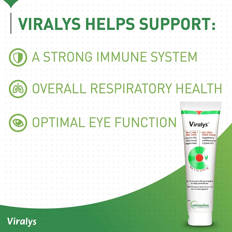 Gel oral para gatos Viralys, 5 onzas