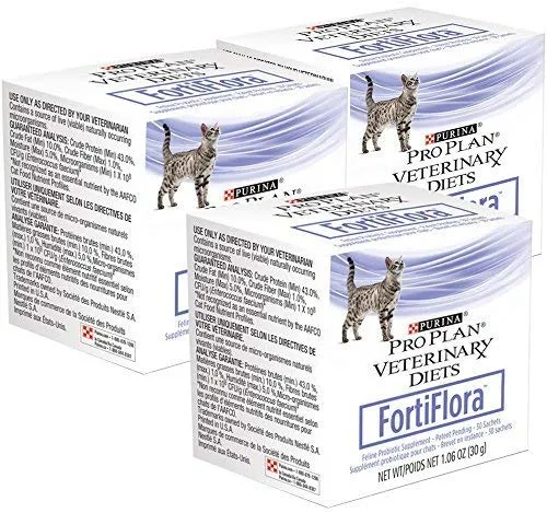 Purina Pro Plan FortiFlora - Suplemento probiótico para gatos