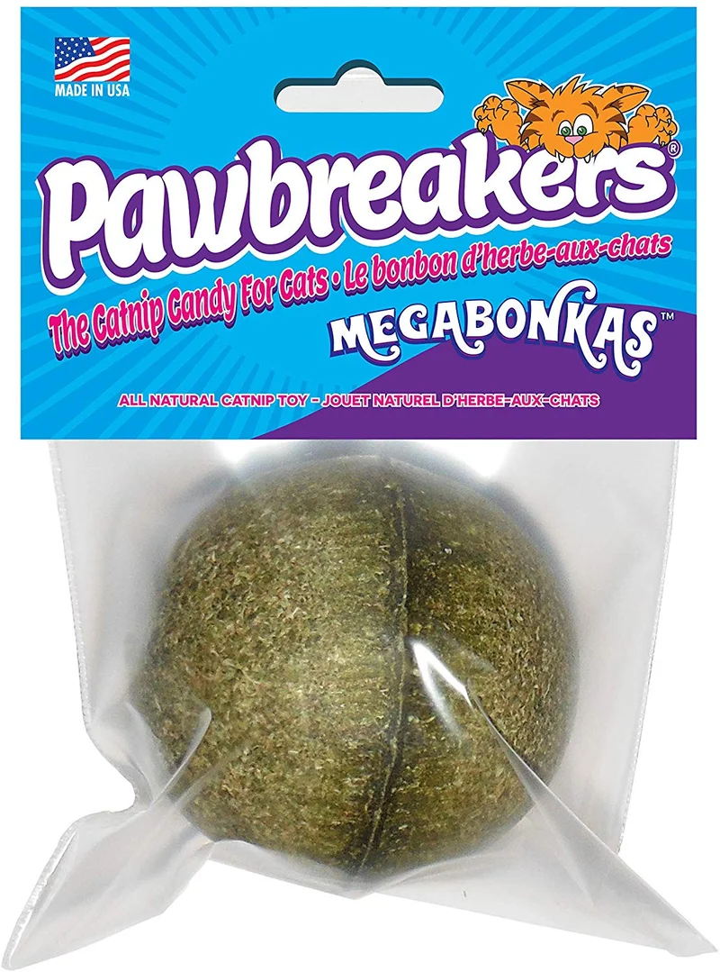 Pawbreakers Bonkas | Juguete de caramelo natural para gatos | 0.60 oz