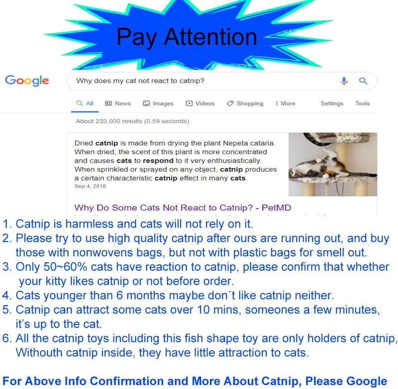 ShenVenga Catnip Juguetes para gatos interactivos cepillo de dientes recargable – Pez reutilizable de silicona gato auto limpieza juguete (azul y rosa)