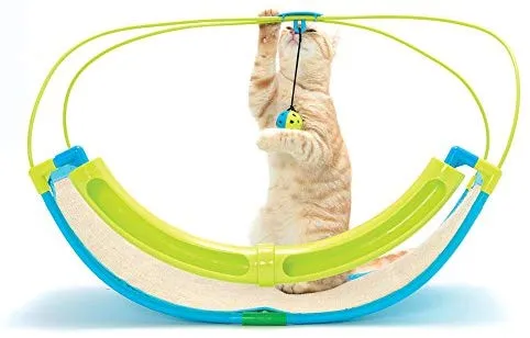 Kitty City Cat Toy Collection, Scratching Mat, Cat Scratching Toy, Cat Toy with Scratch Pad