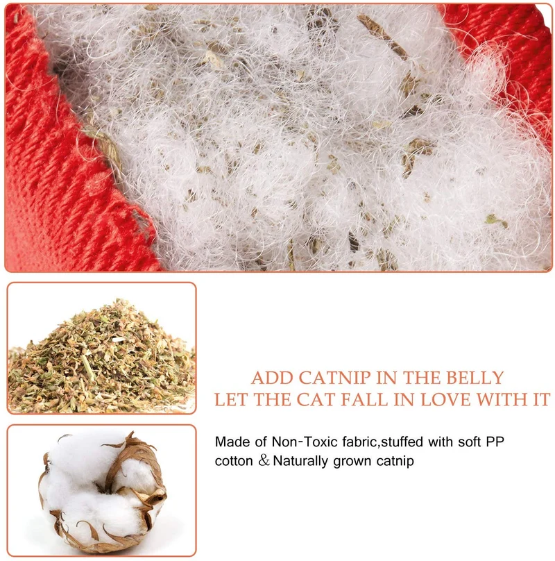 10 Pieces Cat Catnip Toys for Cat Playing Chewing Teeth Cleaning, 5 Pieces Cute Face Pillow, 1 Pack Catnip Fish, 2 Packs Catnip Mouse Toy, 2 Packs Catnip Ball Cleaning Teeth Molar Tools