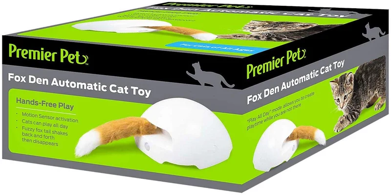 Premier Pet Fox Den Juguete para gato