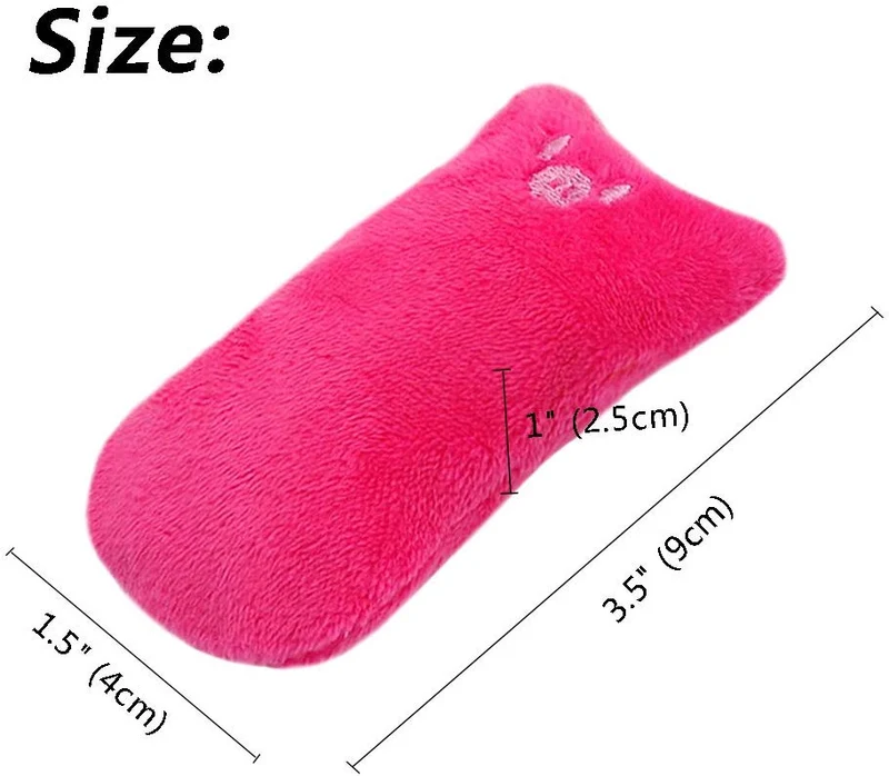 didog paquete de 5 gato Interactivo Catnip juguetes gracioso para gatito Kitty Cat Kicker dentición Masticar Jugar