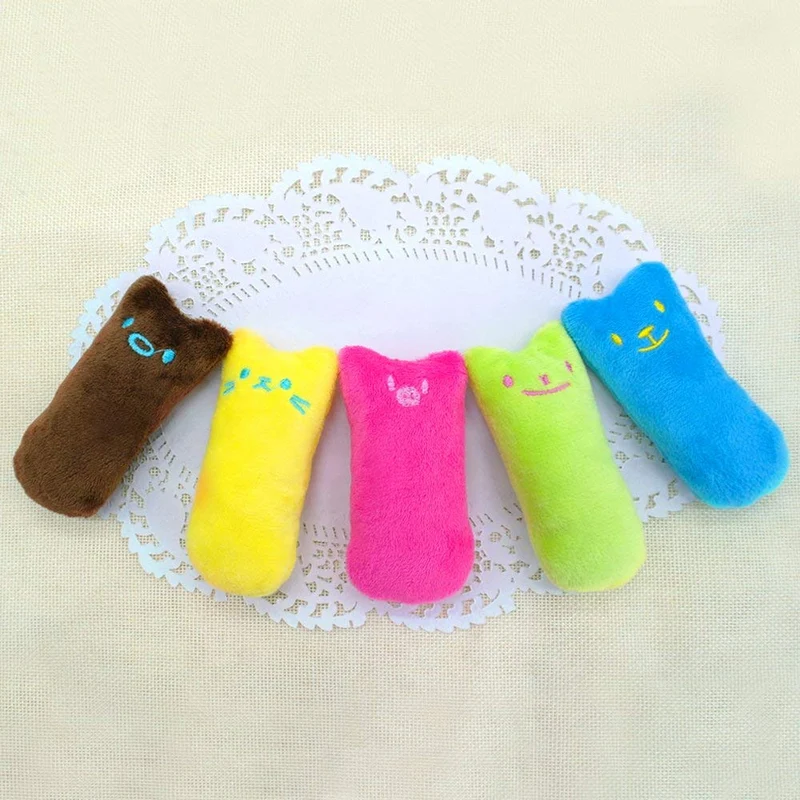 didog paquete de 5 gato Interactivo Catnip juguetes gracioso para gatito Kitty Cat Kicker dentición Masticar Jugar