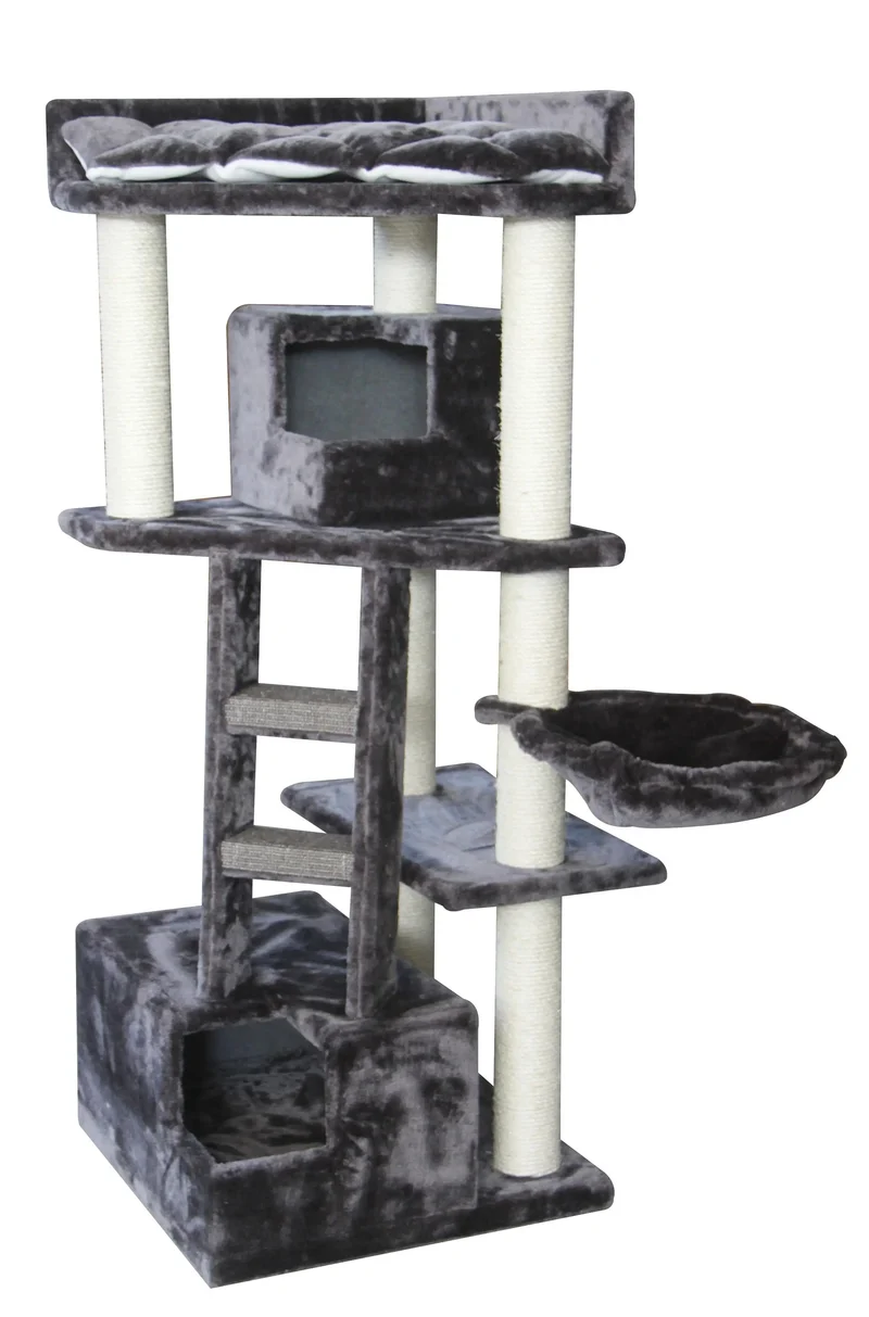 Rascador Olimpo Gris 66X40X98,5 cm