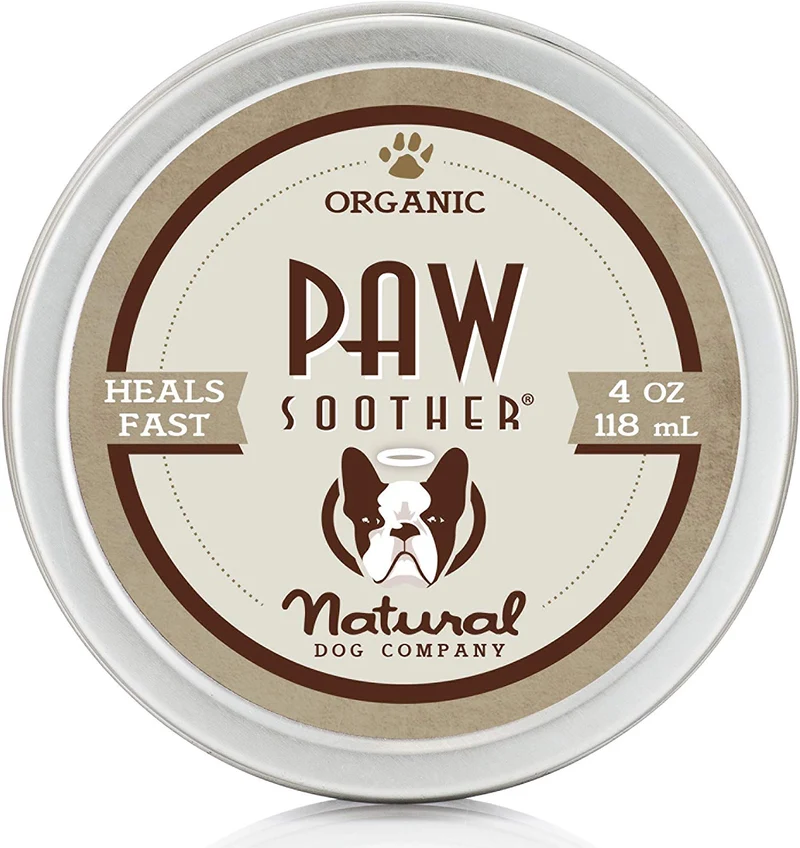 Natural Dog Company – Chupete para patas de perro | cura las almohadillas para patas de perro secas, agrietadas e irritadas | ingredientes orgánicos, totalmente naturales, fácil de aplicar